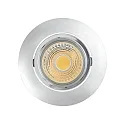 Downlight A 5068 T FLAT BIO dimmable IP40, chrome, dégager gradable