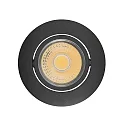 Downlight A 5068 T FLAT BIO dimmable IP40, dégager, noir mat gradable