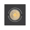 Downlight A 5068Q T FLAT BIO dimmable IP40, dégager, noir mat gradable