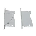 Embout LED SMD lot de 2, argent