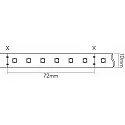 nobilé Bande LED LED SMD 2835 dimmable IP20, gradable