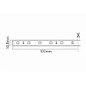 nobilé Bande LED LED SMD 3528 dimmable IP67, gradable