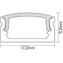 nobilé Profil en U 2TP, aluminium