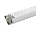 Profil d'angle 2 OP, aluminium