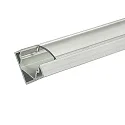 Profil d'angle 2 TP, aluminium