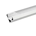 Profil d'angle 2 TP, blanc mat