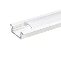 Profil en T 2OP, blanc mat