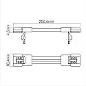 nobilé Connecteur flexible LED SMD 3528 flexible, lot de 5