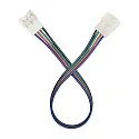 Connecteur flexible LED SMD 5050 RGB flexible, lot de 5, RGB