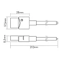nobilé Câble de connexion  LED SMD 5050/5630 lot de 5