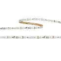 Bande lumineuse LED SMD 2835 dimmable IP20, blanc mat gradable