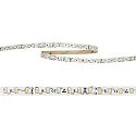 Bande lumineuse LED SMD 2835 dimmable IP20, blanc mat gradable