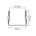 nobilé Profil LED NEON SMD 1516 RGB – FLEX mécanique, flexible, chrome