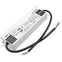 Unité d’alimentation Led EL-240-24V IP67 avec câble ouvert, constante de tension, commutable, argent