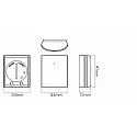 nobilé sensor Bluetooth controllable, white