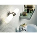 Nordlux Luminaire mural TANGENS à 2 flammes E14 IP44, acier brossé