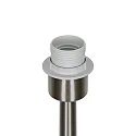 Nordlux floor lamp CERA E27 IP20, steel brushed 
