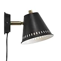 Nordlux Luminaire mural PINE GU10 IP20, noir , noir mat 