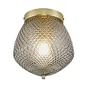 Ceiling luminaire ORBIFORM, E27, IP20, smoky