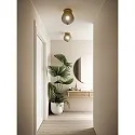 Nordlux Ceiling luminaire ORBIFORM, E27, IP20, smoky