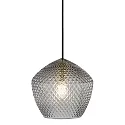 Nordlux Luminaire à suspension ORBIFORM E27 IP20, laiton, couleurs fumée, noir  