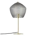 Nordlux Lampe de table ORBIFORM avec interrupteur, avec prise de courant E27 IP20, laiton brossé 