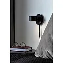 Nordlux Luminaire mural CLYDE IP20, noir , noir mat gradable