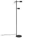 Lampadaire CLYDE IP20, noir , noir mat gradable