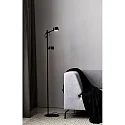 Nordlux LED Floor lamp CLYDE, 2x 5W, 2700K, 2x 350lm, IP20, 3-Step MOODMAKER, black