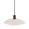 Nordlux Luminaire à suspension VERONA E27 IP20, blanc opale, noir , noir mat 