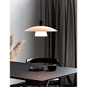 Nordlux Luminaire à suspension VERONA E27 IP20, blanc opale, noir , noir mat 