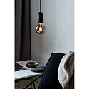 Nordlux Luminaire à suspension NOTTI E27 IP20, mat, Mocca, noir  