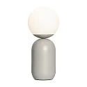 Table lamp NOTTI, E14, IP20, gray