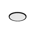 LED Ceiling luminaire OJA 29 LED Bathroom luminaire, 14,5W, 3000/4000K, IP54, black