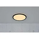 Nordlux LED Ceiling luminaire OJA 29 LED Bathroom luminaire, 14,5W, 3000/4000K, IP54, black