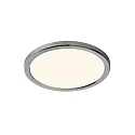 LED Ceiling luminaire OJA 29 Bathroom luminaire, 14,5W, 3000/4000K, 1600lm, IP54, ring white and chrome