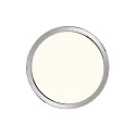 Nordlux LED Ceiling luminaire OJA 29 Bathroom luminaire, 14,5W, 3000/4000K, 1600lm, IP54, ring white and chrome