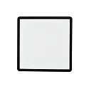 Nordlux LED Ceiling luminaire OJA SQUARE 29 Bathroom luminaire, 14,5W, 3000/4000K, 1600lm, IP54, ring black