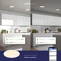 Luminaire de plafond OJA SMART 60 Tunable White, contrôlable par Bluetooth IP20, blanc mat gradable