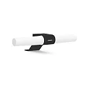 Nordlux Luminaire de miroir HELVA DOUBLE BASIC LED IP44, noir mat 