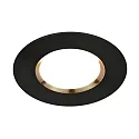 Nordlux LED Recessed luminaire DORADO Smart Light, set of 1, 4,7W, 2200-6500K, 380lm, IP65, black