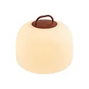 Lampe rechargeable KETTLE TO-GO 36 IP65, mat, rouge, blanche gradable