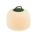 Lampe rechargeable KETTLE TO-GO 36 IP65, vert, mat, blanche gradable