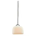Lampe rechargeable KETTLE TO-GO 36 IP65, vert, mat, blanche gradable
