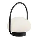 Lampe rechargeable SPONGE dimmable IP65, noir , blanc mat gradable