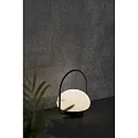 Nordlux Battery lamp SPONGE dimmable IP65, black, white matt dimmable