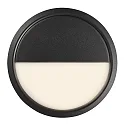 Luminaire mural d'extérieur AVA SMART LIGHT rond, programmable IP54, noir mat gradable