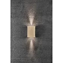 Nordlux Luminaire mural d’extérieur FOLD 10 LED haut bas, angulaire, réglable, commutable IP54, scintillant, laiton 