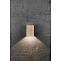 Nordlux Luminaire mural d’extérieur FOLD 10 LED haut bas, angulaire, réglable, commutable IP54, scintillant, laiton 