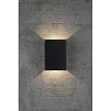 Nordlux Luminaire mural d’extérieur FOLD 15 LED IP54, dégager, noir mat 